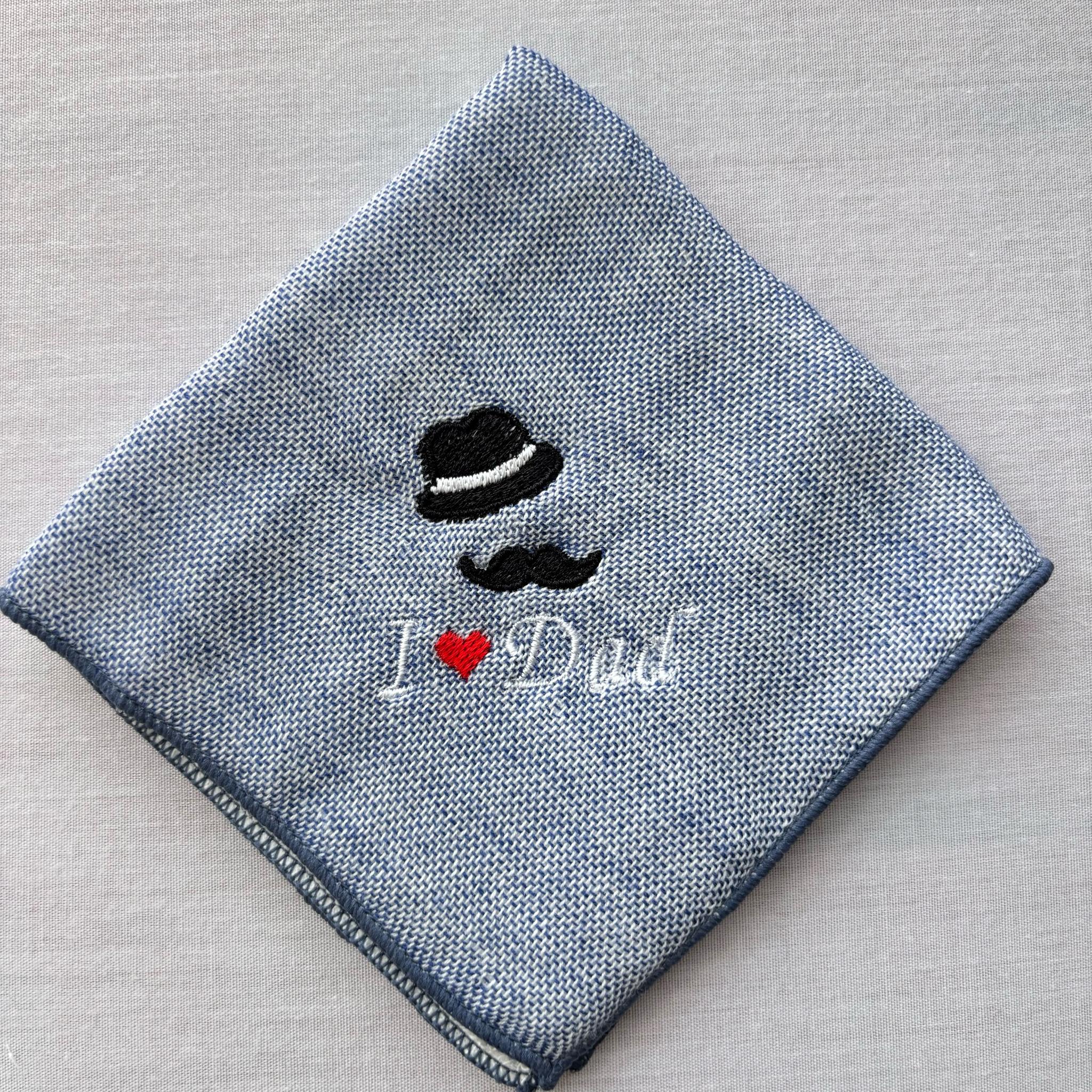 【今治タオル】刺繍ハンカチギフト　ForMen – 2種のデザイン／選べる2色　クリスマスギフト | 11枚目